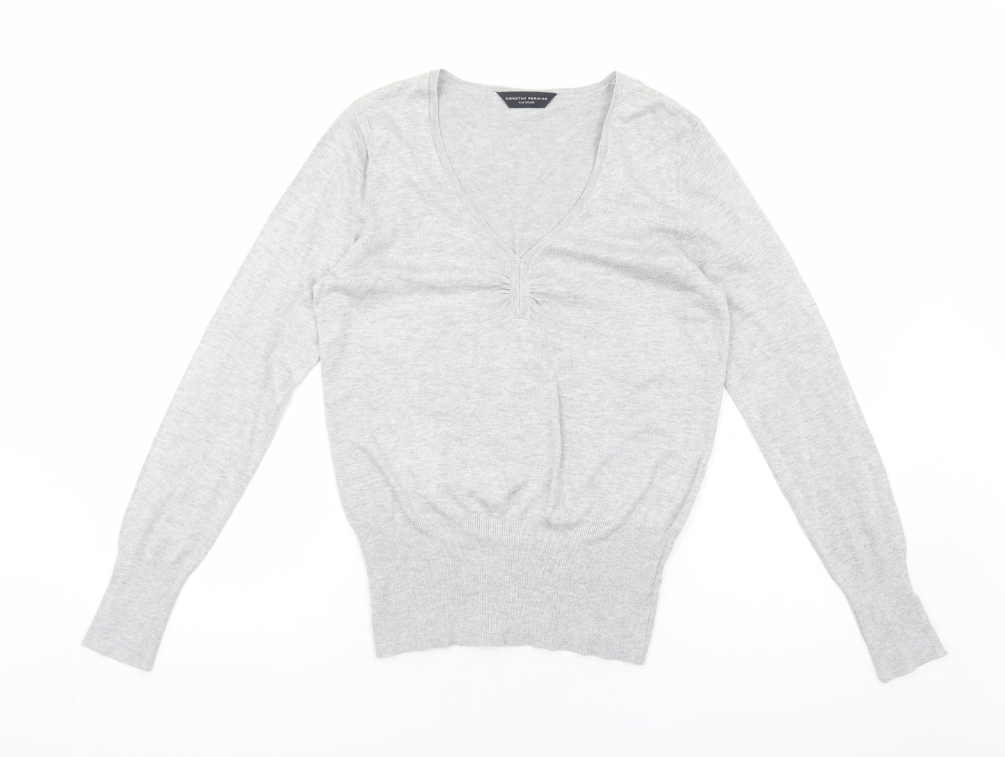 Womens UK Size 14 Dorothy Perkins Grey Pullover Jumper