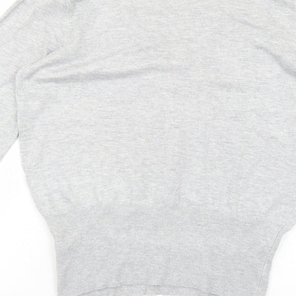 Womens UK Size 14 Dorothy Perkins Grey Pullover Jumper