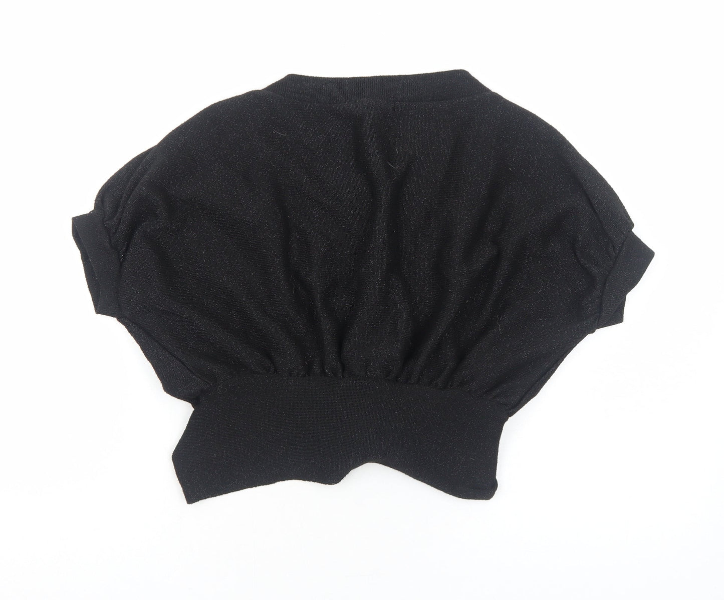 Womens UK Size 6 New Look Black Shrug Jumper