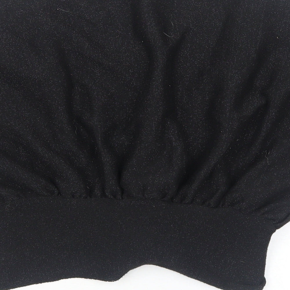 Womens UK Size 6 New Look Black Shrug Jumper