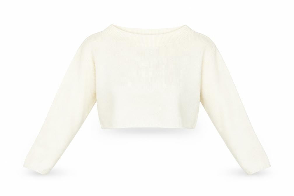 Womens UK Size M Boohoo Ivory Pullover Jumper