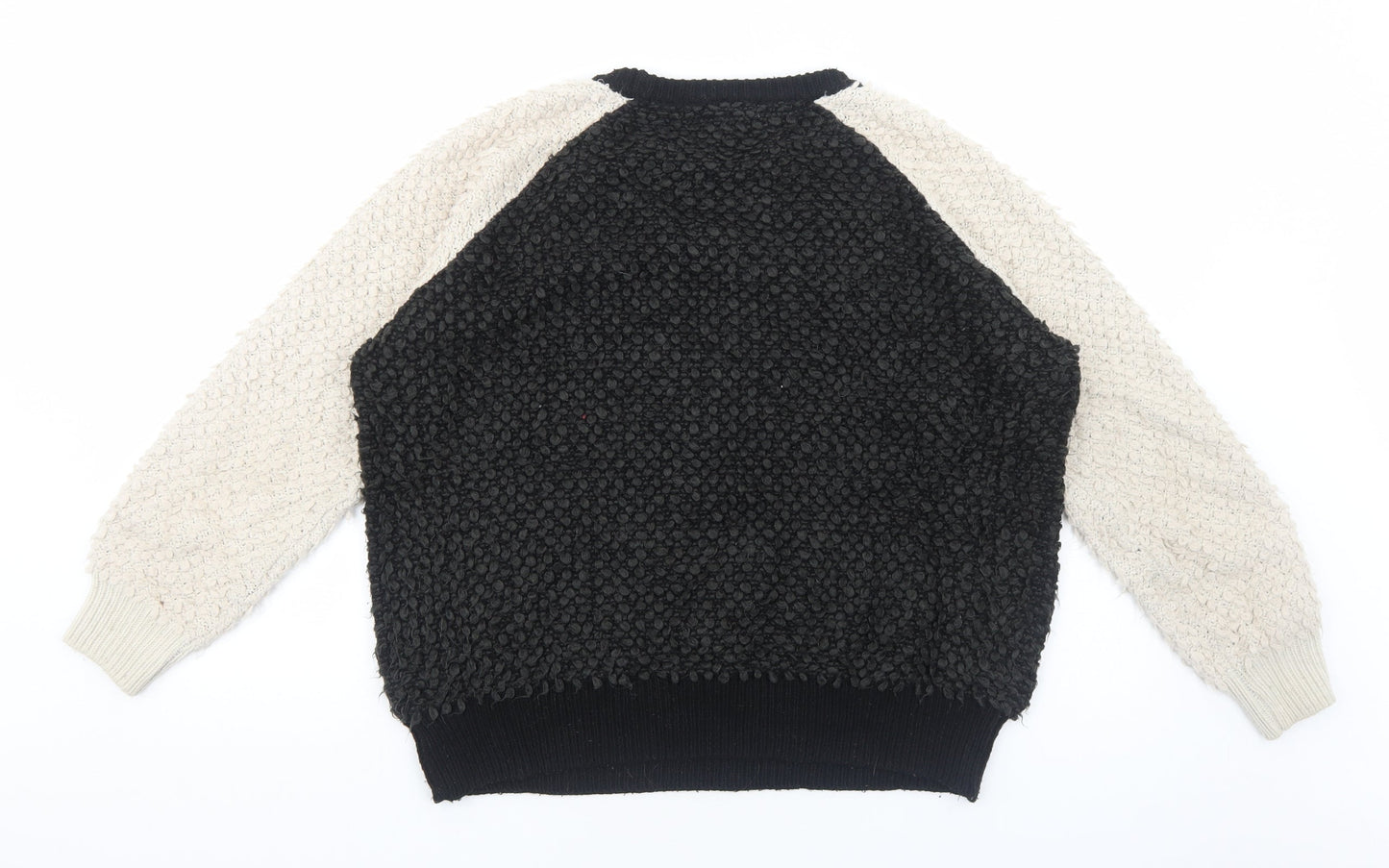 Womens UK Size 12 NEXT Black Pullover Jumper