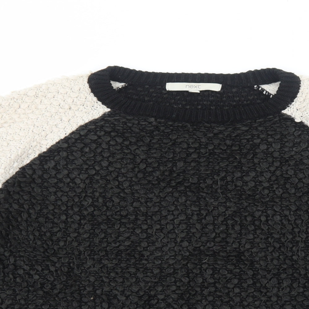 Womens UK Size 12 NEXT Black Pullover Jumper