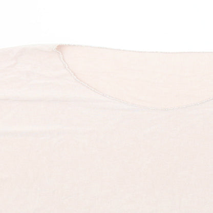 Womens UK Size M Preworn Pink Basic T-Shirt