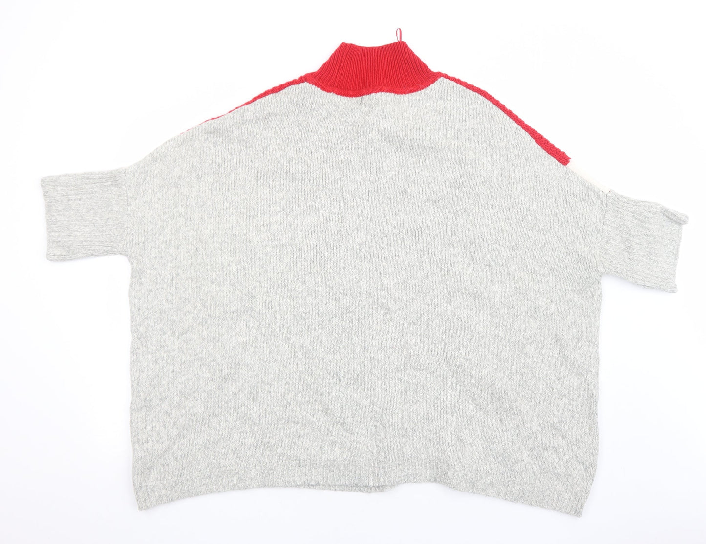 Womens UK Size M Marks and Spencer Red Pullover Jumper
