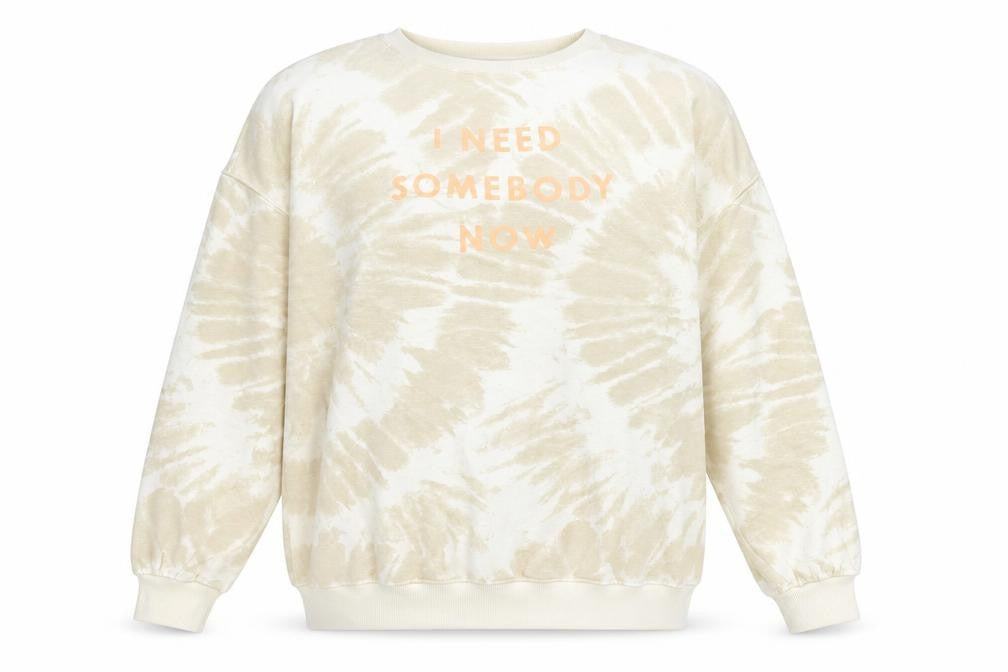 Womens UK Size S H&M Beige Pullover Sweatshirt