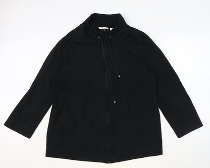 Mens UK Size XL Orvis Black Overcoat