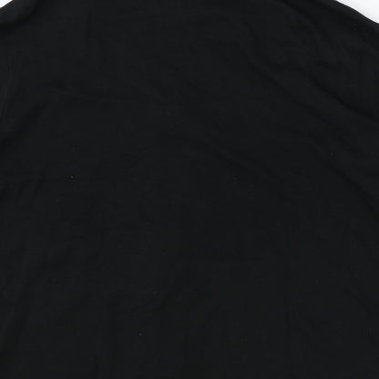 Mens UK Size XL Orvis Black Overcoat