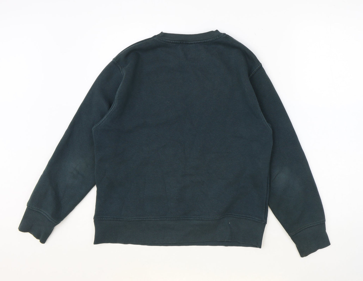 Zara Girls Green Cotton Pullover Sweatshirt Size 11-12 Years Pullover