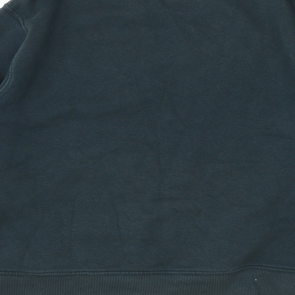 Zara Girls Green Cotton Pullover Sweatshirt Size 11-12 Years Pullover