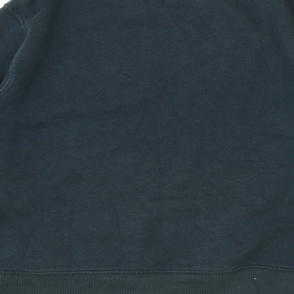 Zara Girls Green Cotton Pullover Sweatshirt Size 11-12 Years Pullover