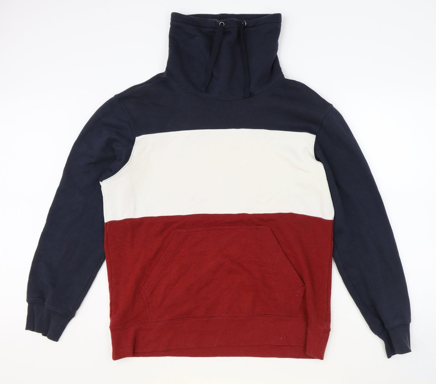 Mens UK Size M H&M Blue Pullover Sweatshirt