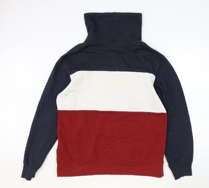 Mens UK Size M H&M Blue Pullover Sweatshirt