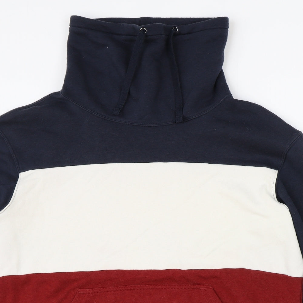 Mens UK Size M H&M Blue Pullover Sweatshirt