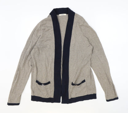 Womens UK Size 14 Marks and Spencer Brown Cardigan Jumper