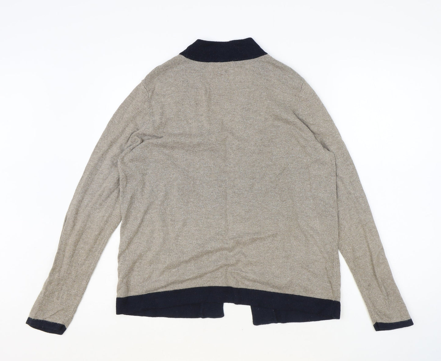 Womens UK Size 14 Marks and Spencer Brown Cardigan Jumper
