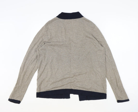 Womens UK Size 14 Marks and Spencer Brown Cardigan Jumper