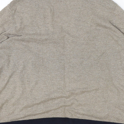 Womens UK Size 14 Marks and Spencer Brown Cardigan Jumper