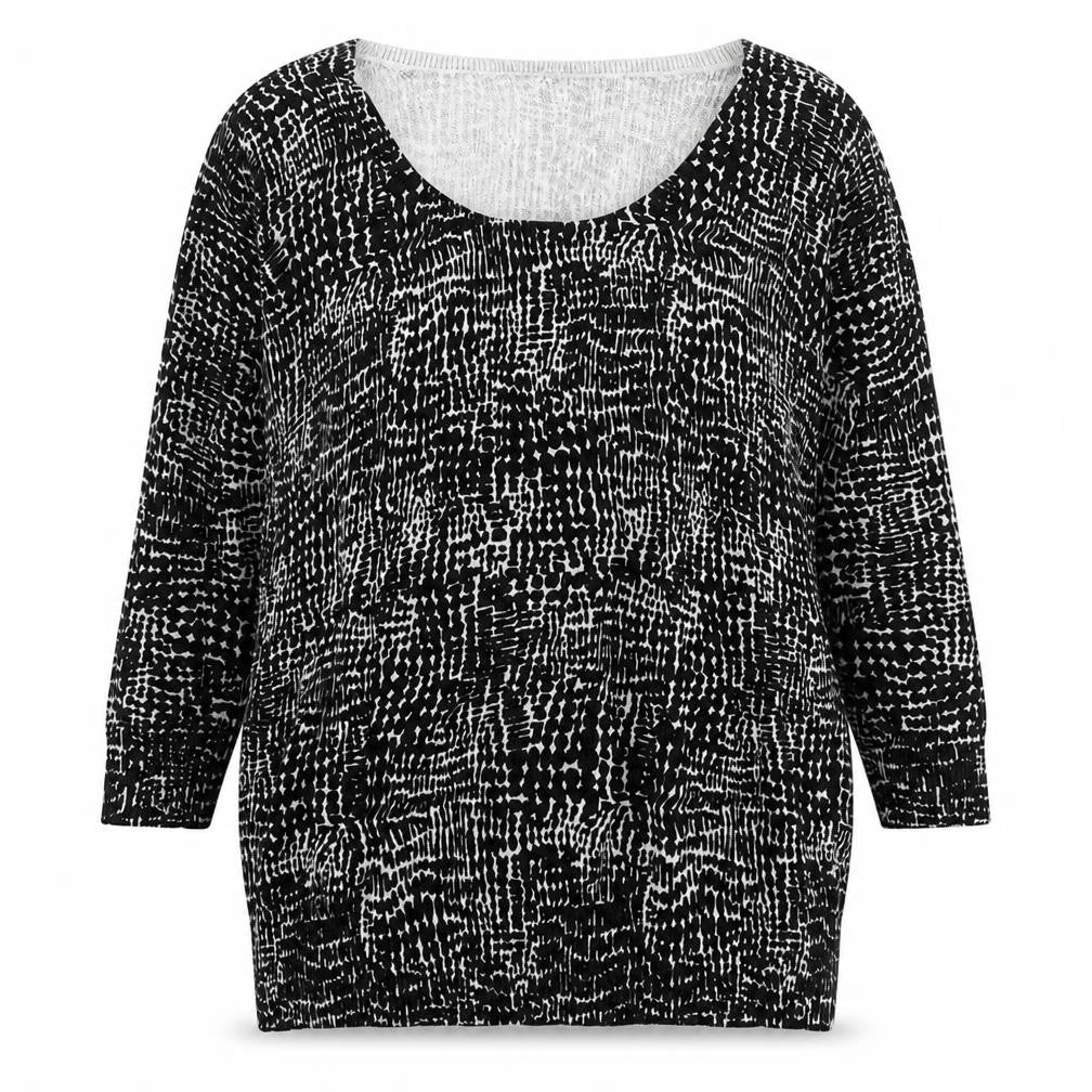 Womens UK Size 16 BHS Black Pullover Jumper