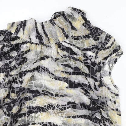 Womens UK Size 16 River Island Multicoloured Basic Blouse