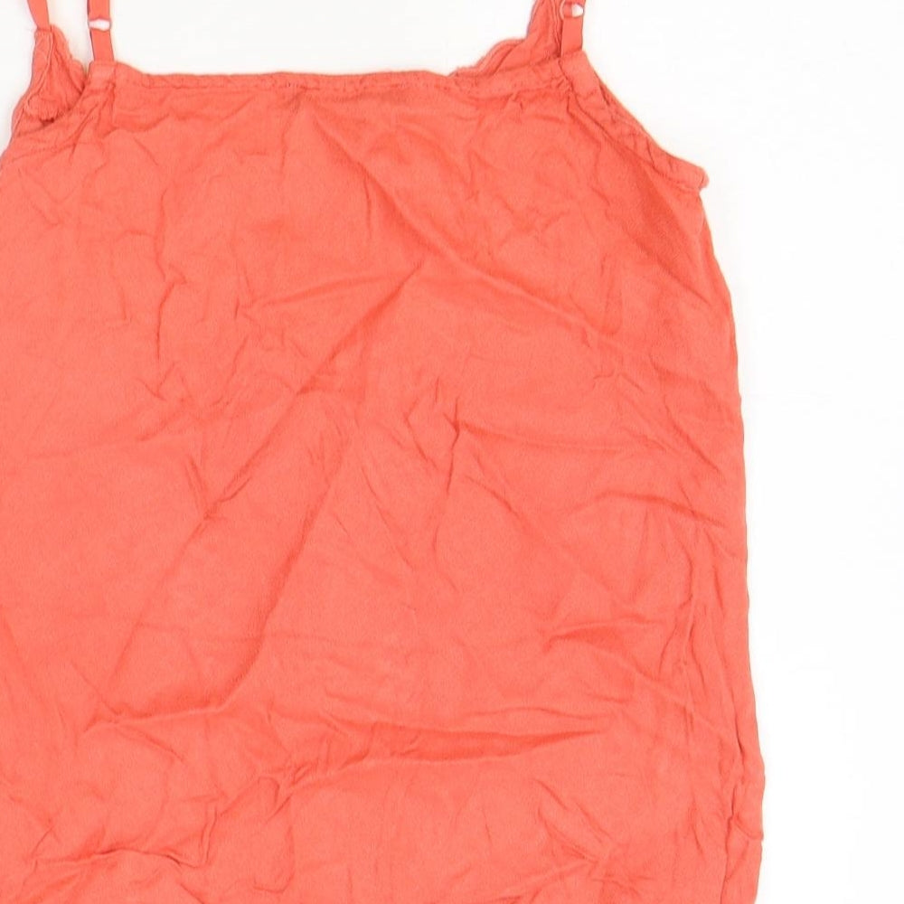 Womens UK Size 10 Marks and Spencer Pink Basic Tank