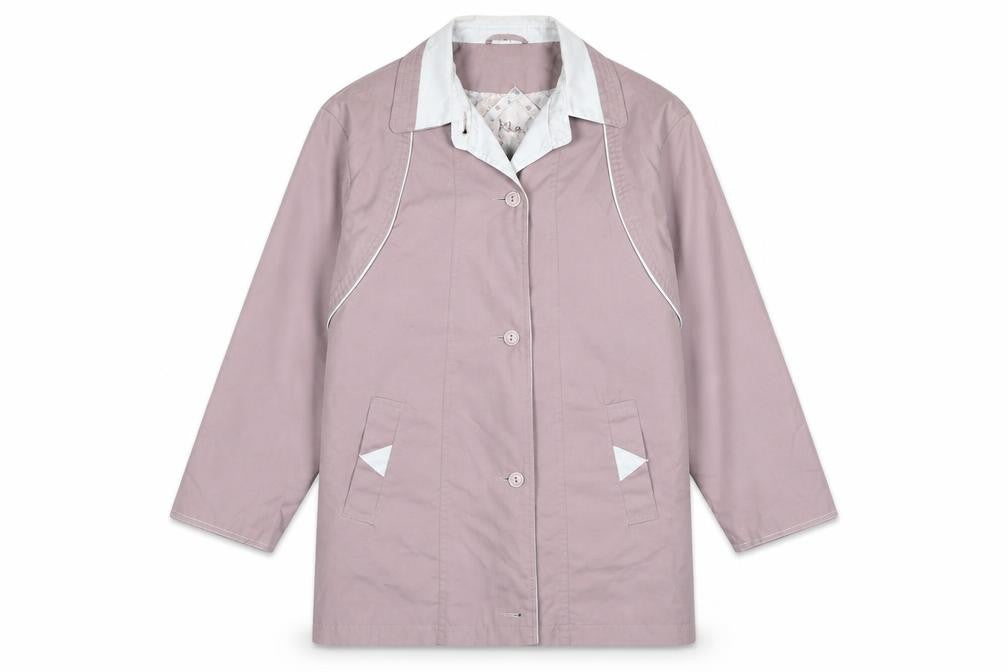 Klass Womens Pink Jacket Size 12 Button