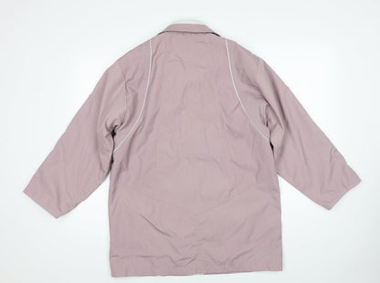 Klass Womens Pink Jacket Size 12 Button