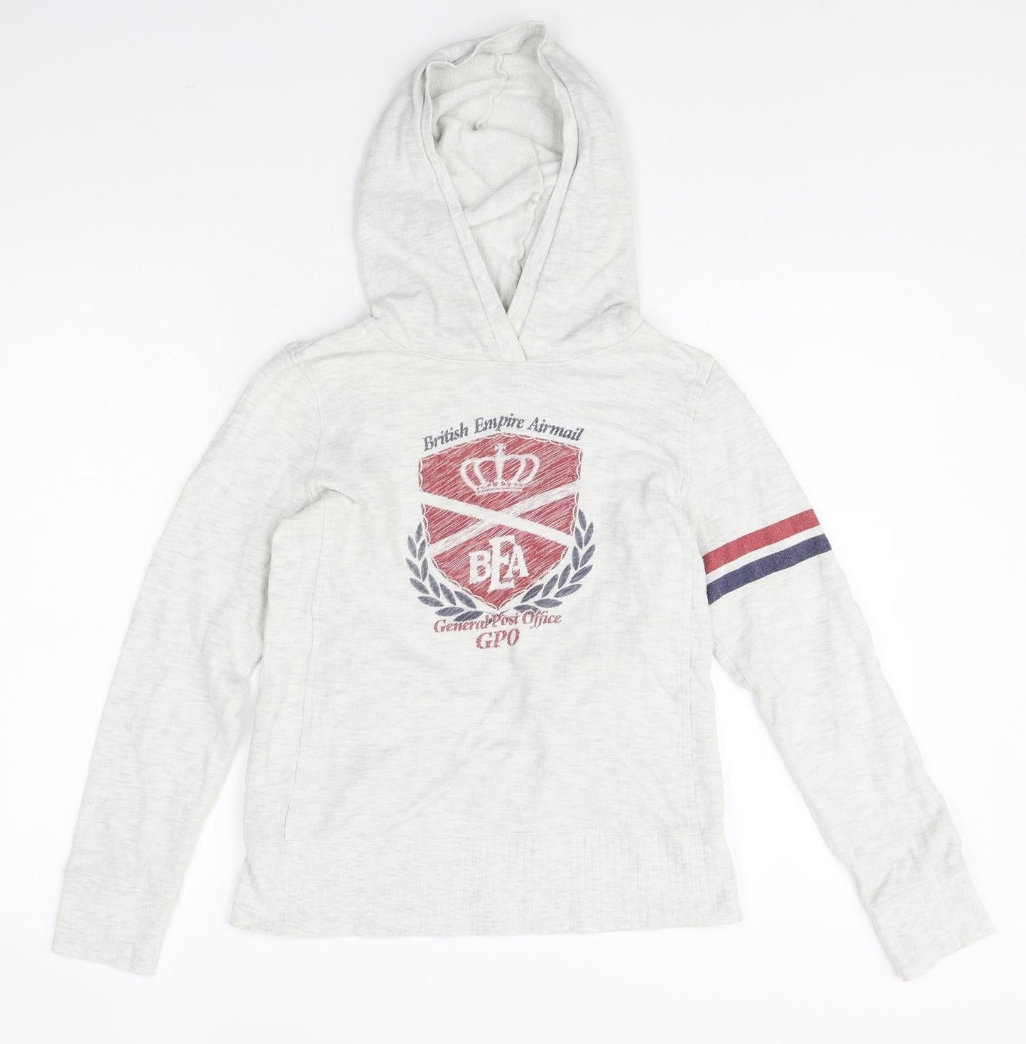 UT Womens Grey Polyester Pullover Hoodie Size M Pullover