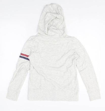 UT Womens Grey Polyester Pullover Hoodie Size M Pullover
