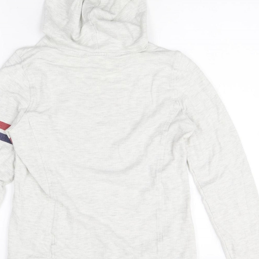 UT Womens Grey Polyester Pullover Hoodie Size M Pullover