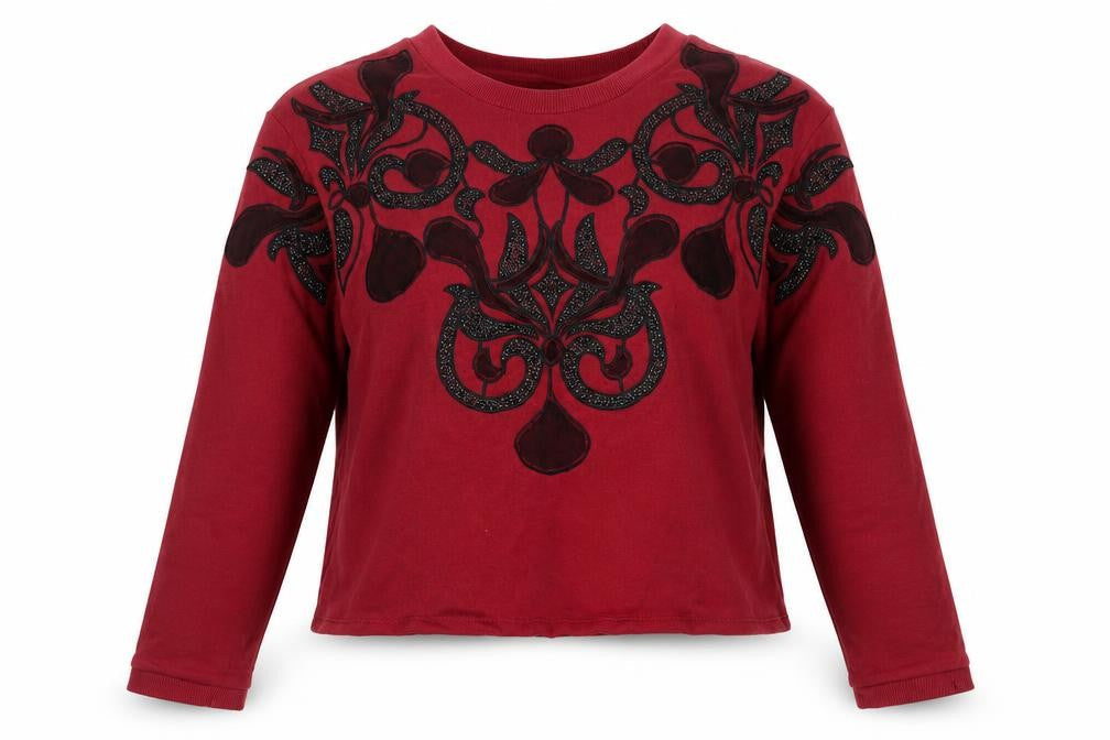 Womens UK Size 8 ASOS Red Pullover Jumper
