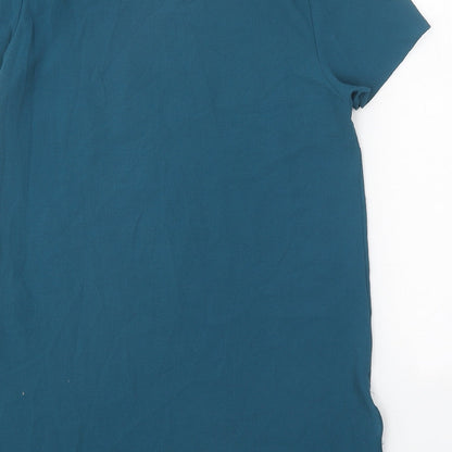 Womens UK Size 6 New Look Blue Basic Blouse