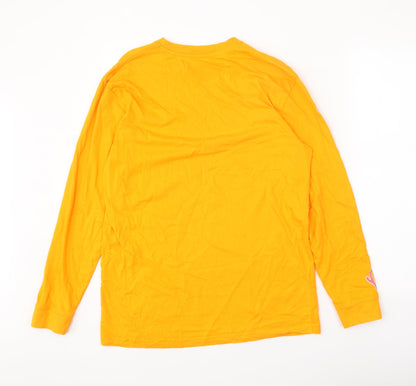 Womens UK Size S PRETTYLITTLETHING Orange Basic T-Shirt