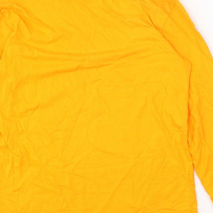 Womens UK Size S PRETTYLITTLETHING Orange Basic T-Shirt