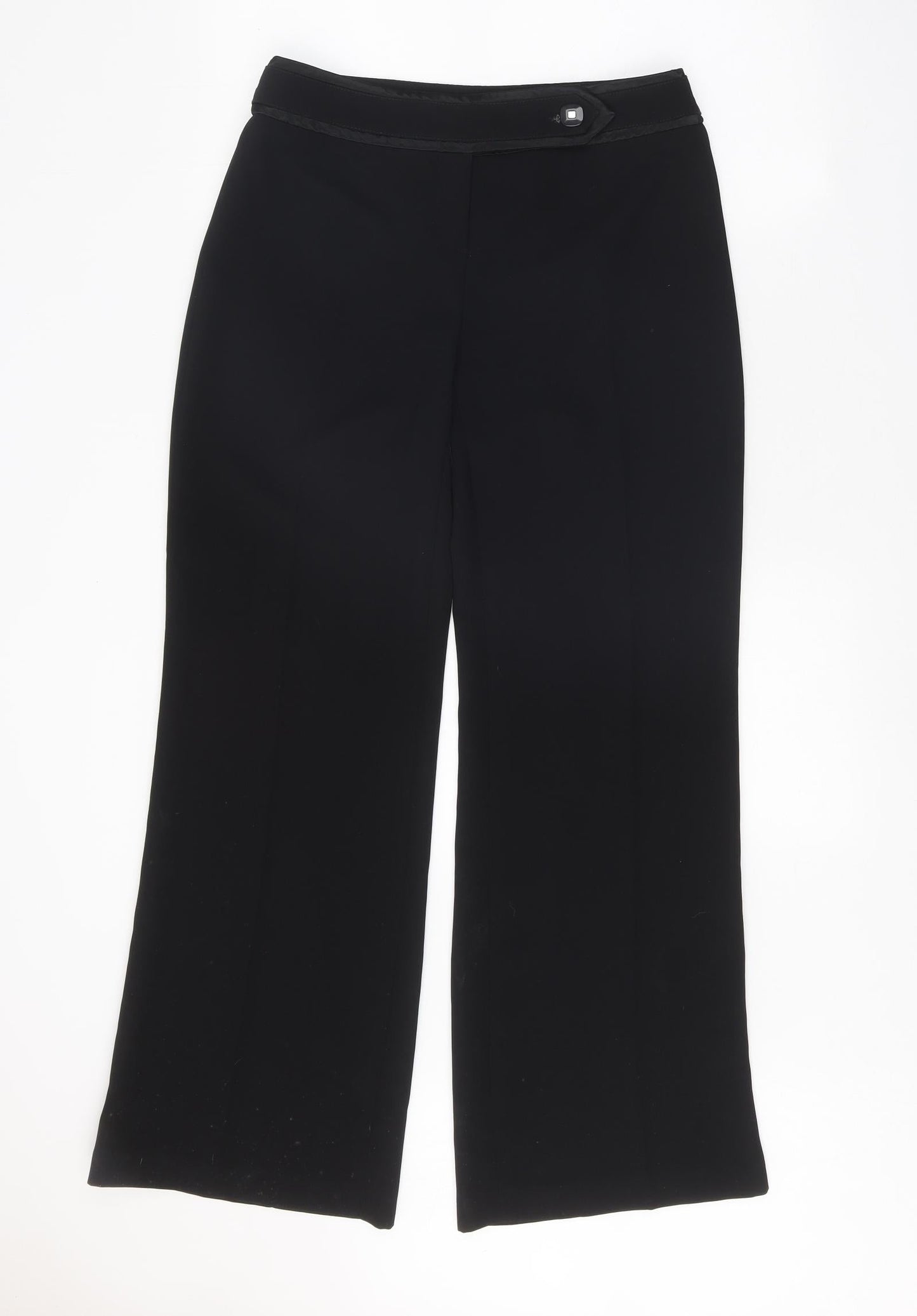 Womens UK Size 10 Principles Regular Fit  Black Trousers