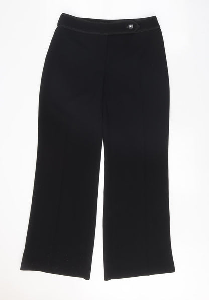 Womens UK Size 10 Principles Regular Fit  Black Trousers