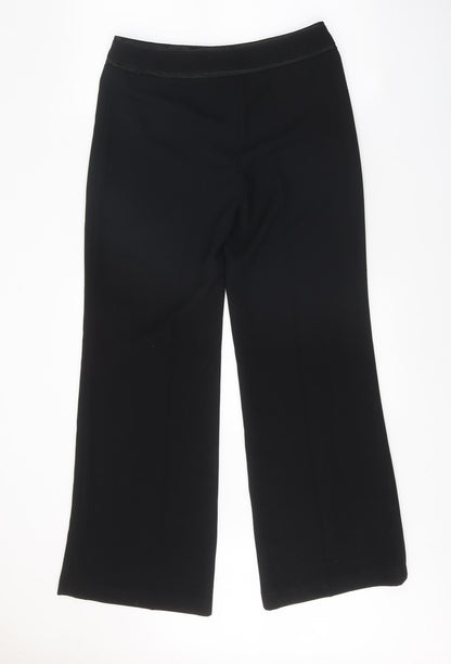 Womens UK Size 10 Principles Regular Fit  Black Trousers