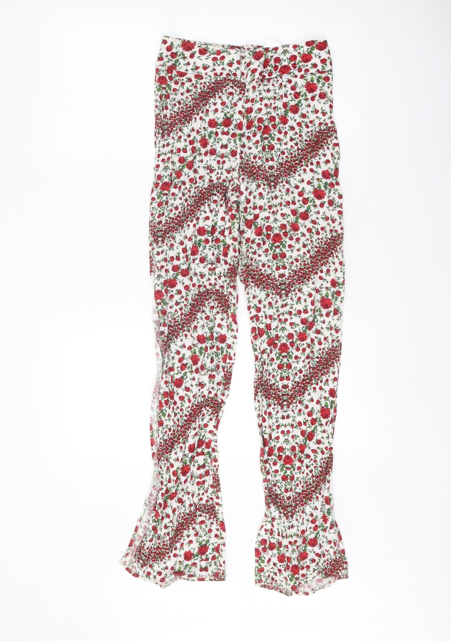 Womens UK Size 6 Divided Regular Fit  White Trousers