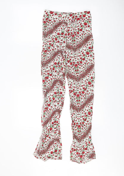 Womens UK Size 6 Divided Regular Fit  White Trousers