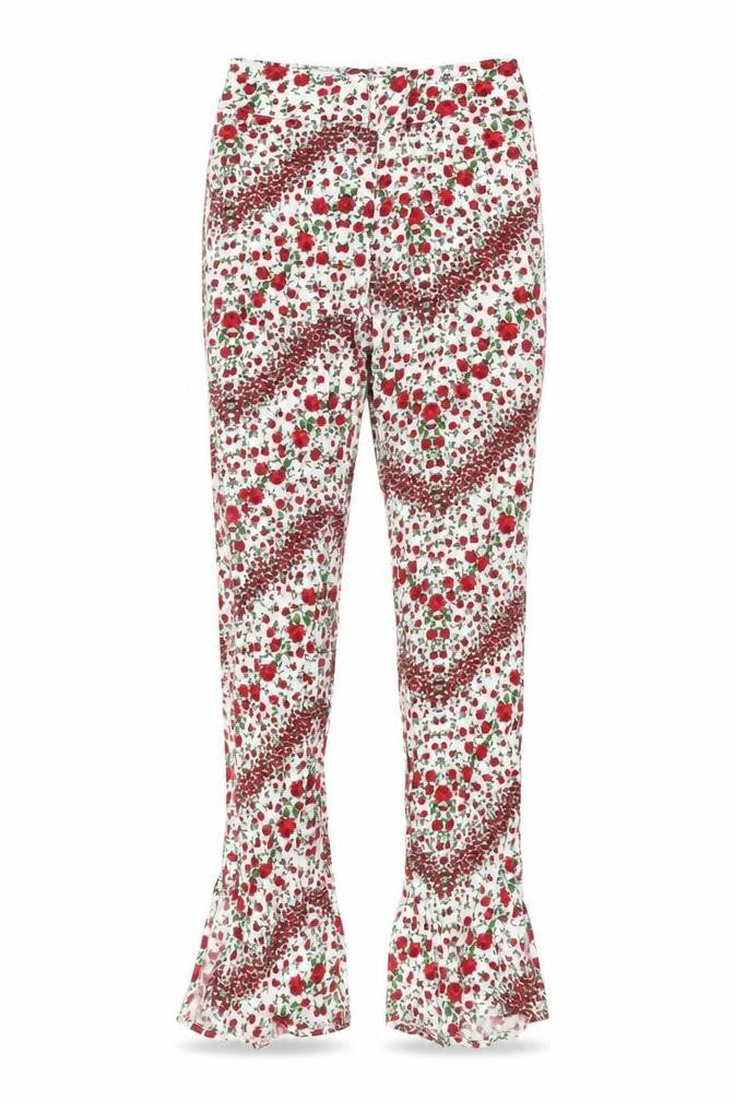 Womens UK Size 6 Divided Regular Fit  White Trousers