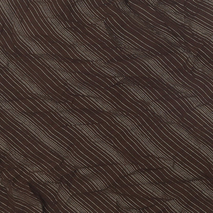 Berkertex Womens Brown Striped Viscose Swing Skirt Size 14