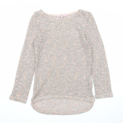 Womens UK Size 6 NEXT Pink Pullover Jumper