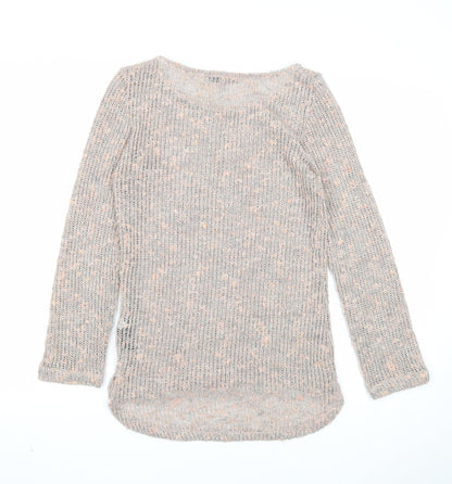 Womens UK Size 6 NEXT Pink Pullover Jumper