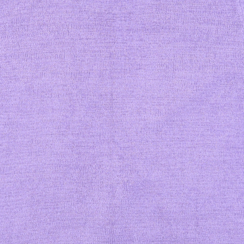 Womens UK Size S Reflect Purple Pullover Jumper