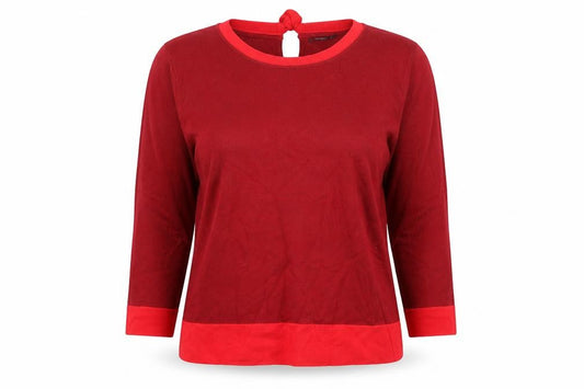 Womens UK Size 14 Roman Red Pullover Jumper