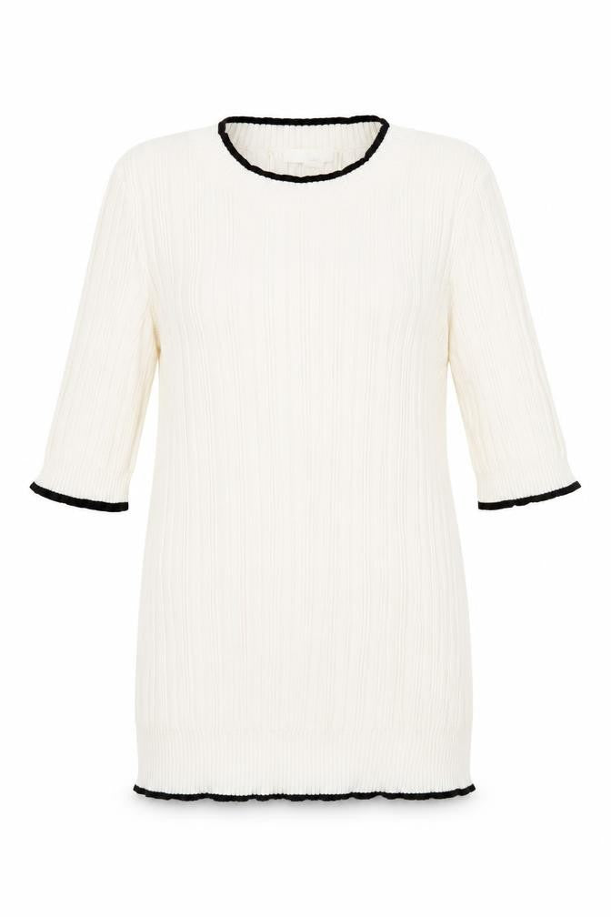 Womens UK Size M H&M White Pullover Jumper