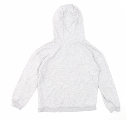 Primark Girls Grey Cotton Pullover Hoodie Size 11-12 Years Pullover - Cleveland Athletics Team