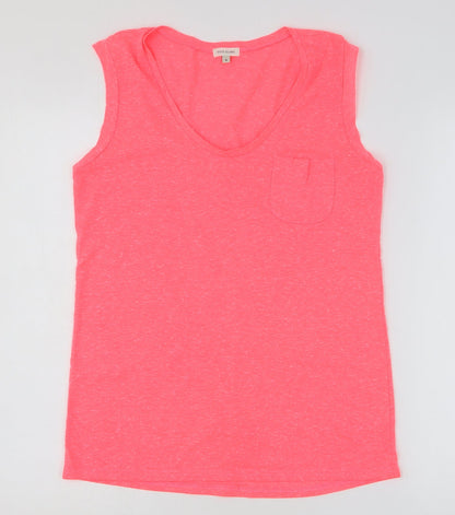 Womens UK Size 8 River Island Pink Basic Tank