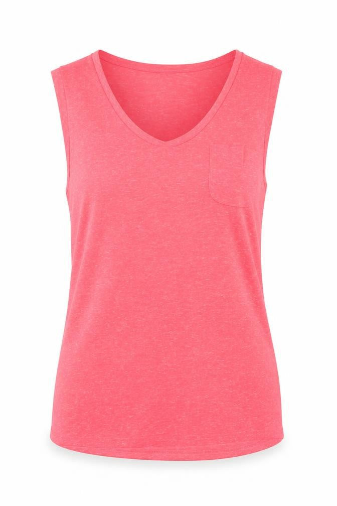 Womens UK Size 8 River Island Pink Basic Tank