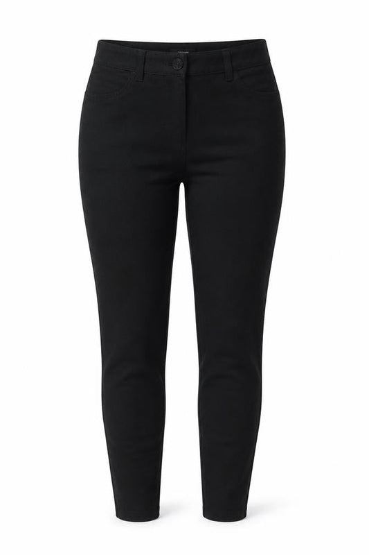 Womens UK Size 12 Denim Regular Fit Skinny Black Jeans